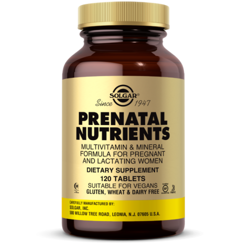 Prenatal Nutrients 120 таблеток (Solgar) фото 2