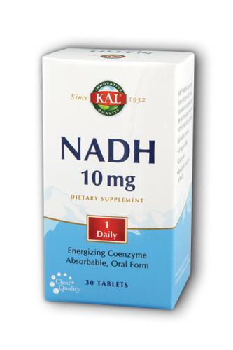 NADH 10 мг (НАДХ) 30 таблеток (KAL)