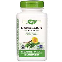 Dandelion Root 1575 мг (Корень Одуванчика) 180 веган капсул (Nature's Way)