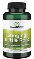 Stinging Nettle Root (Корень крапивы двудомной) 500 мг 100 капсул (Swanson)