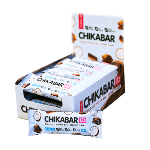 Протеиновый батончик Chikabar 60 гр (Chikalab) Протеиновый батончик Chikabar 60 гр (Chikalab)
