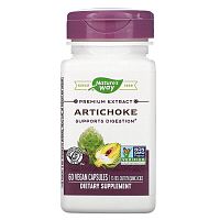 Artichoke 600 мг (Артишок) 60 веган капсул (Nature's Way)