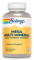 Mega Multi Mineral (Комплекс минералов) 200 капсул (Solaray)