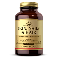 Skin, Nails & Hair Advanced MSM Formula 120 таблеток (Solgar)