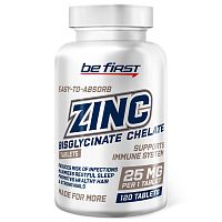 Zinc Bisglycinate Chelate 25 мг (Цинка бисглицинат) 120 таблеток (Be First)