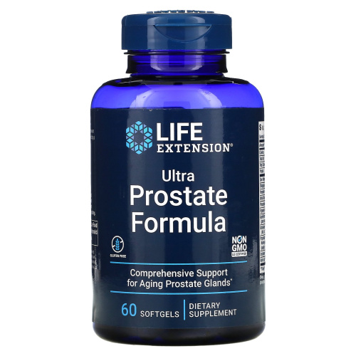 Prostate Formula Ultra (Поддержка простаты) 60 мягких капсул (Life Extension)