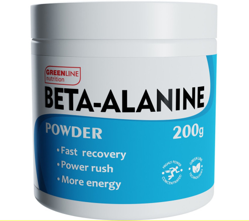 Beta-Alanine (Бета-Аланин) 200 гр (Green Line Nutrition) Beta-Alanine (Бета-Аланин) 200 гр (Green Line Nutrition)