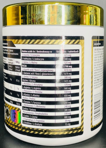 Gold Amino 350 таблеток (Kevin Levrone) фото 3