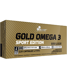 Gold Omega-3 Sport Edition (Омега-3 65%) 120 капсул (Olimp)