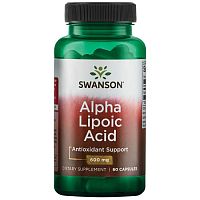 Alpha Lipoic Acid 600 mg (Альфа-липоевая кислота 600 мг) 60 капсул (Swanson)