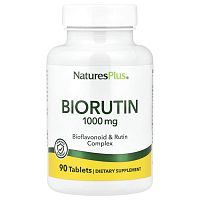 Biorutin (Рутин) 1000 мг 90 таблеток (NaturesPlus)