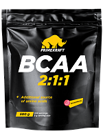 BCAA 2:1:1 500 гр Пакет (Prime Kraft)