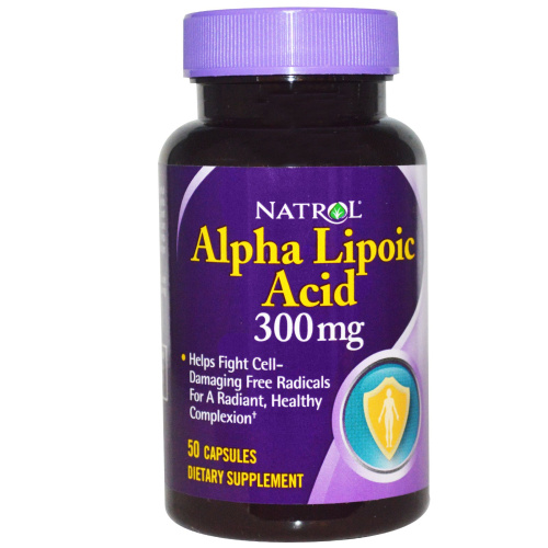 Alpha Lipoic Acid (Альфа-Липоевая Кислота) 300 mg 50 капсул (Natrol) фото 4