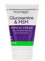 Glucosamine & MSM Topical Cream 118 мл (Natrol)