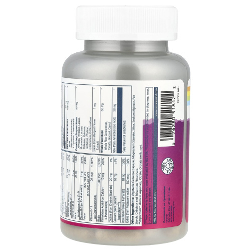 Woman multivitamin Once Daily (Женские мультивитамины один раз в день) 90 вег капсул (Solaray) фото 5