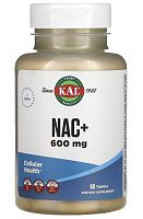 NAC+ (N-Acetyl L-Cysteine) 600 мг 60 таблеток (KAL)