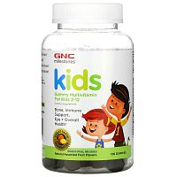 Kids Gummy Multivitamin for 2-12 (Мультивитамины для детей 2-12) 120 мармеладок (GNC)