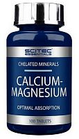 Calcium-Magnesium 100 таблеток (Scitec Nutrition) срок 10.21