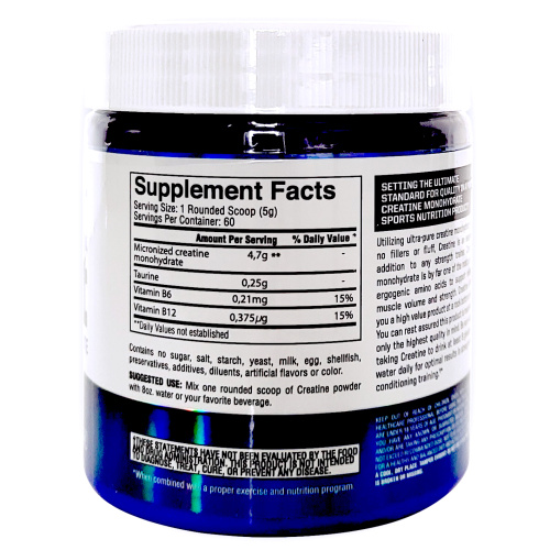 Creatine Monohydrate (Креатин Моногидрат) 300 г (Gaspari Nutrition) фото 2