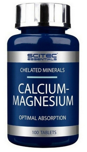 Calcium-Magnesium 100 таблеток (Scitec Nutrition) срок 10.21