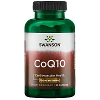 CoQ10 200 mg (Коэнзим Q10 200 мг) 90 капсул (Swanson)