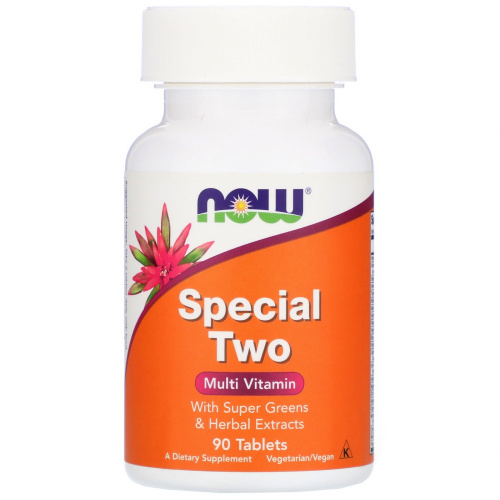 Special Two Multi (Мультивитамины) 90 таб (Now Foods)