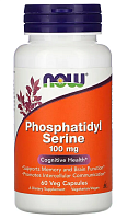 Phosphatidyl Serine 100 мг (Фосфатидилсерин) 60 вег капс (Now Foods)