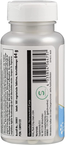 Niacin 250 мг (Ниацин) 100 таблеток (KAL) фото 3