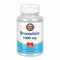 Bromelain 1000 мг (Бромелаин) 90 таблеток (KAL)