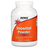 Inositol Powder (Инозитол в порошке) 454 грамм (Now Foods)