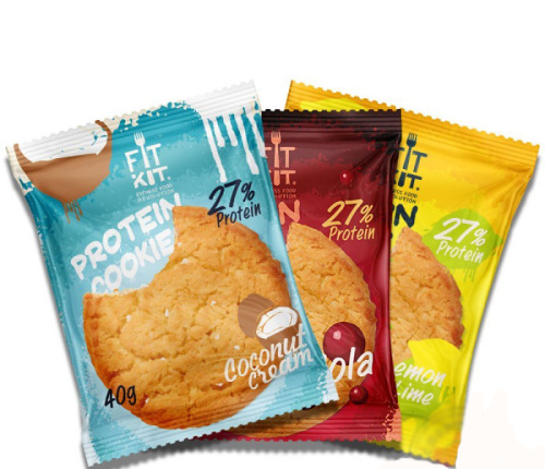 Protein cookie 40г (Fit Kit) Protein cookie 40г (Fit Kit)