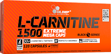 L-Carnitine Extreme Mega 1500 мг (Л-Карнитин тартрат) 120 капсул (Olimp) Поврежденная упаковка