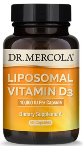 Liposomal Vitamin D3 (Липосомальный витамин D3) 10000 МЕ 90 капсул (Dr. Mercola)