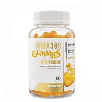 Omega 3-6-9 Gummies (Омега 3 6 9) 60 жев таб (Maxler)