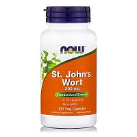 St. John's wort 300 мг (Зверобой) 100 вег капс (Now Foods)