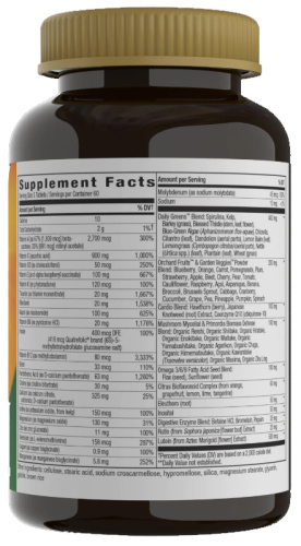 Alive! Max3 Potency (Мультивитаминный комплекс без добавления железа) 180 таблеток (Nature's Way) фото 3
