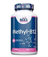 Methyl-B12 1000 мкг (Метиликобаламин Витамин Б12) 100 таблеток (Haya Labs)