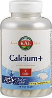 Calcium+ Mg, Zinc, D-3 1000мг (Кальций+ с Магнием, Цинком и Д-3) 100 гелевых капсул (KAL)