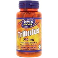 Tribulus 500 мг 100 вег капсул (Now Foods)