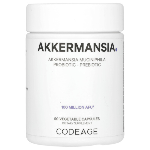 Akkermansia Muciniphila 100 million AFU 90 veg capsules (CODEAGE)