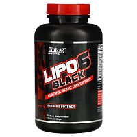 Lipo-6 Black 120 капсул (Nutrex)