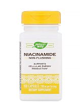 Niacinamide (Никотинамид) 500 мг 100 капсул (Nature's Way)