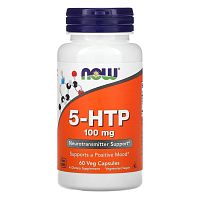 5-HTP 100 мг 60 вег капсул (Now Foods)_