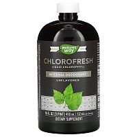 Chlorofresh (жидкий хлорофилл без добавок) 480 мл (Nature's Way)