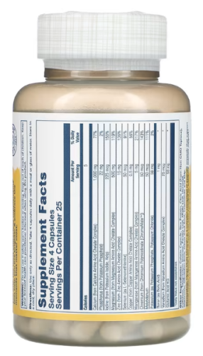 Mega Multi Mineral Iron-Free (Комплекс минералов без железа в составе) 100 капсул (Solaray) фото 5 Mega Multi Mineral Iron-Free (Комплекс минералов без железа в составе) 100 капсул (Solaray) фото 5