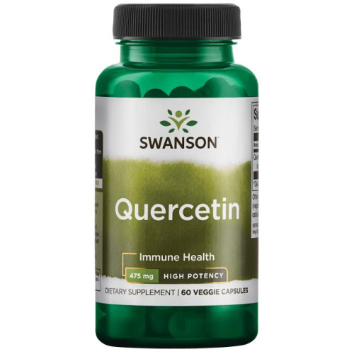 Quercetin 475 mg (Кверцетин 475 мг) 60 вег капсул (Swanson)