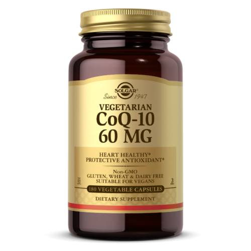 Vegetarian CoQ-10 60 mg 180 вег капсул (Solgar) срок 05/23