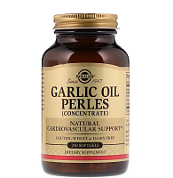 Garlic Oil Perles (Чесночное масло) 250 капс (Solgar)