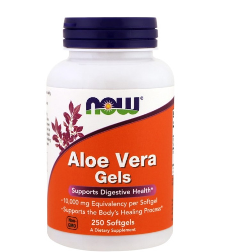 Aloe Vera Gels (Гель Алоэ Вера) 250 капсул (Now Foods)