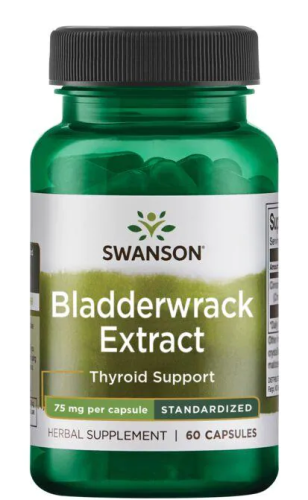 Bladderwrack Extract (экстракт пузырчатки) 75 мг 60 капсул (Swanson)